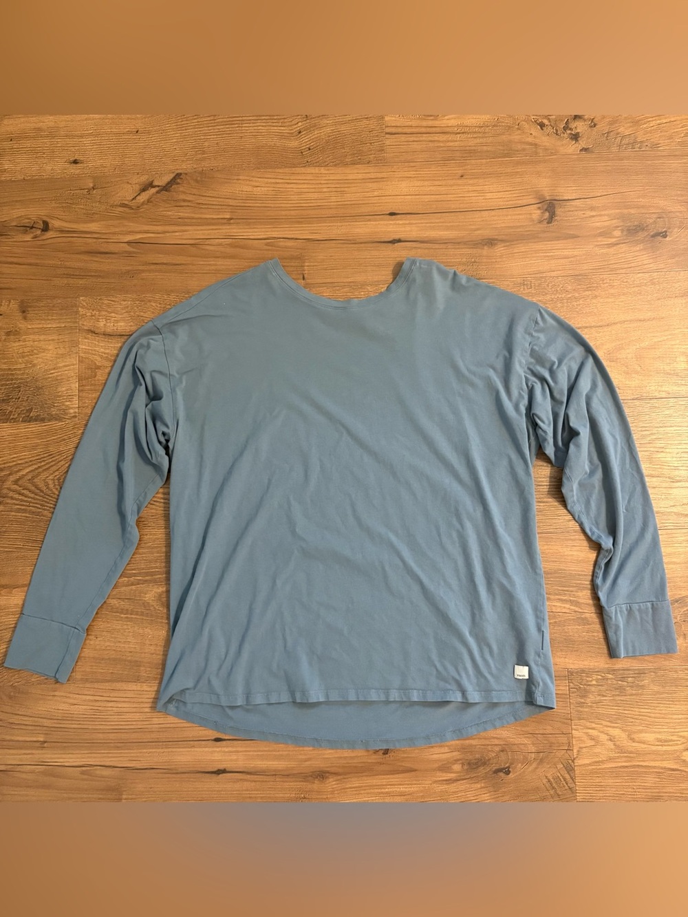 Vuori Women's Long Sleeve - Dusty Slate Blue